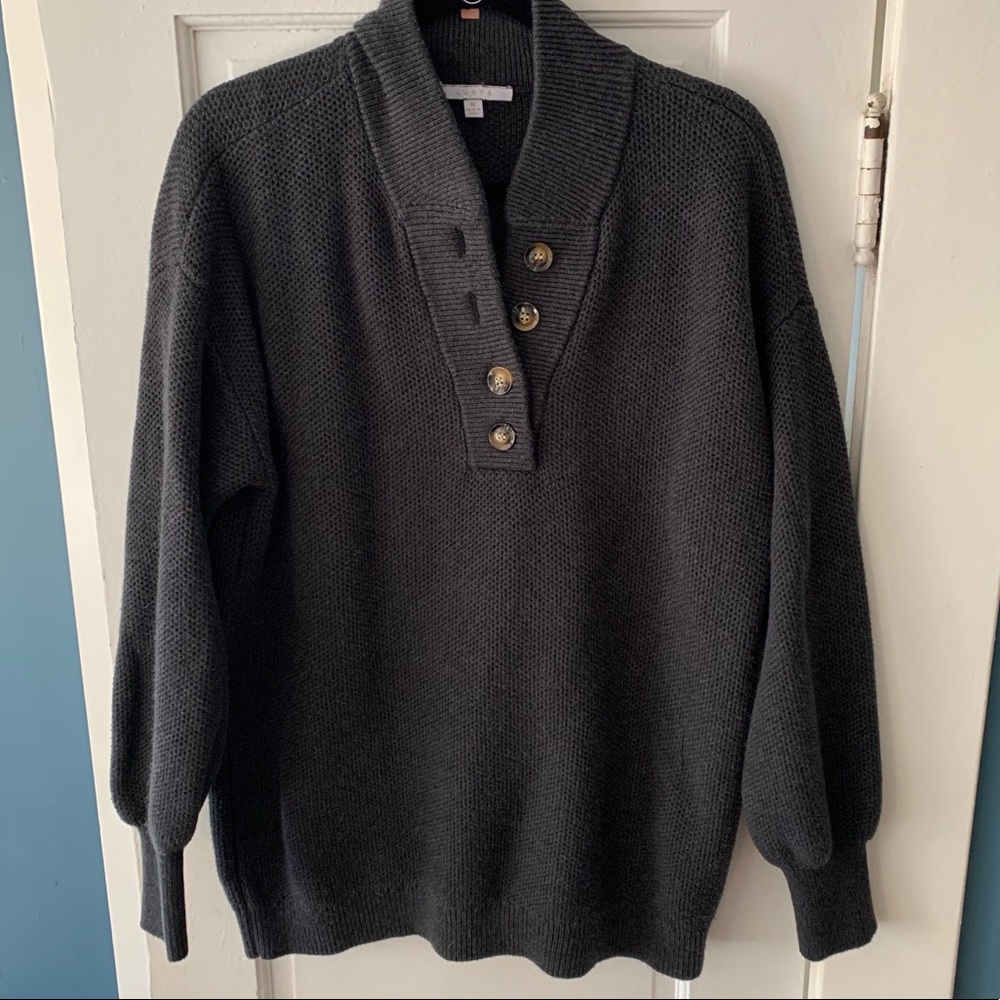 LUNYA Cozy Silk Henley